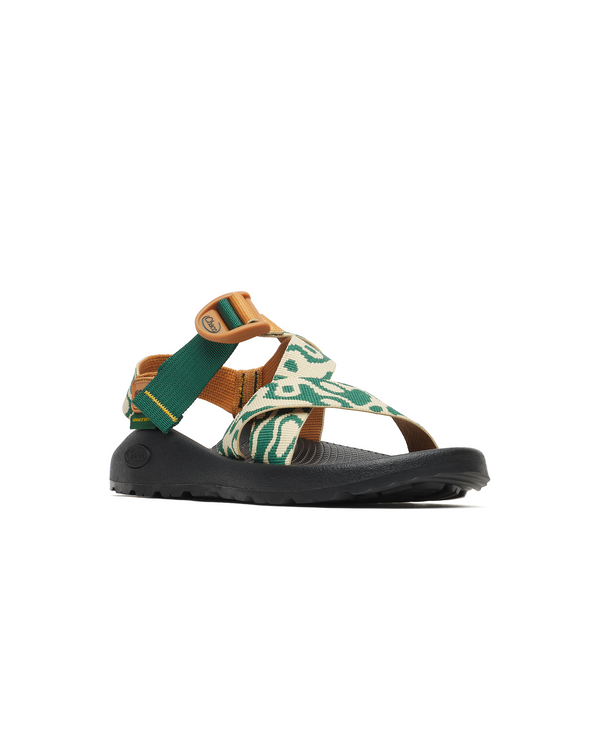 Shop Women's Chaco x Parks Project Mega Z/1 Wide-Strap Classic Sandal | green-and-natural