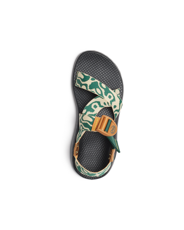 Shop Women's Chaco x Parks Project Mega Z/1 Wide-Strap Classic Sandal | green-and-natural