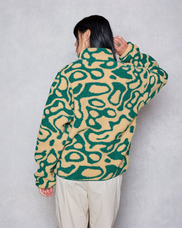 Shop Yellowstone Geysers Trail High Pile Fleece Inspired by Yellowstone National Park | green