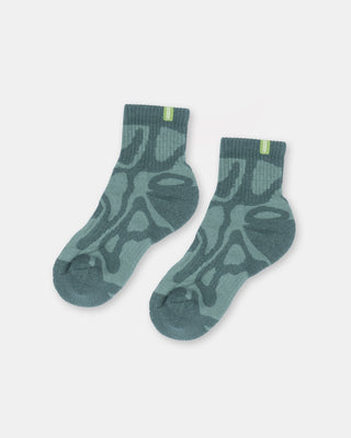 Shop Yellowstone Geysers Night and Day Hiking Sock 2 Pack Inspired by Yellowstone National Park | black-green