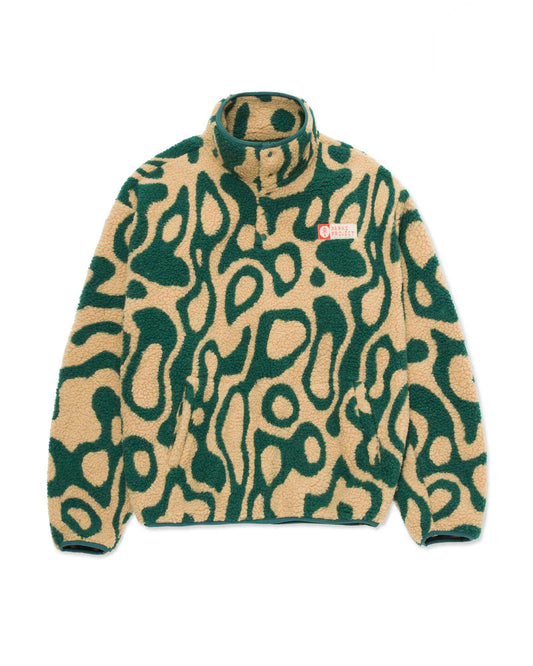 Shop Yellowstone Geysers Trail High Pile Fleece Inspired by Yellowstone National Park | green