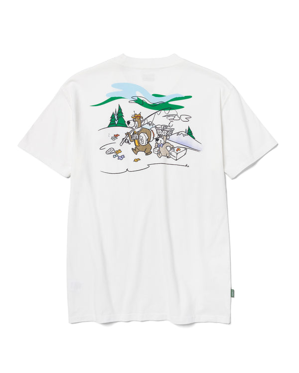Shop Yogi Bear™ x Parks Project Adventure Tee Inspired by National Parks | marshmallow