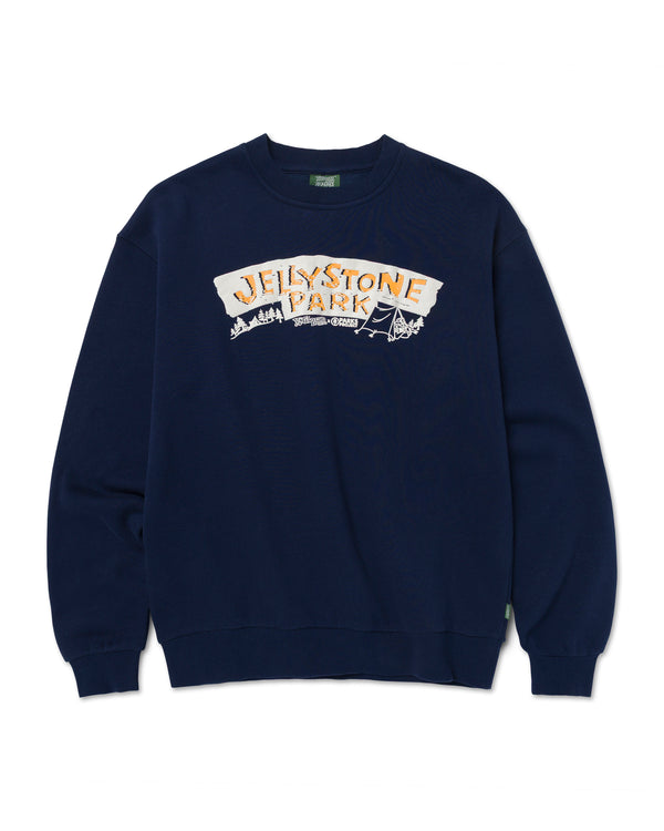 Shop Yogi Bear x Parks Project Crew Inspired by National Parks | navy