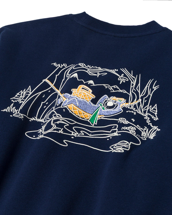 Shop Yogi Bear x Parks Project Crew Inspired by National Parks | navy