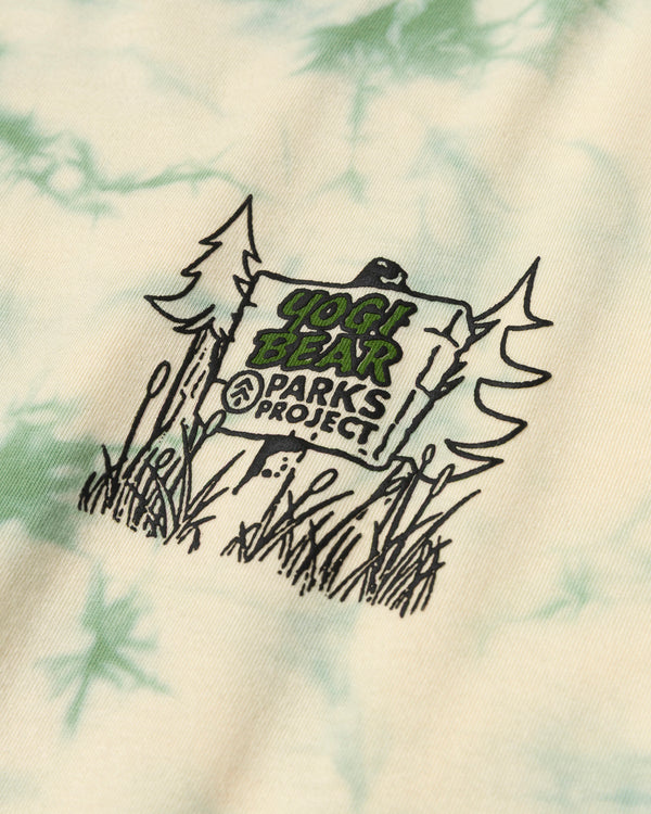 Shop Yogi Bear™ x Parks Project Leave It Better™ Boxy Tee Inspired by National Parks | sage-tie-dye