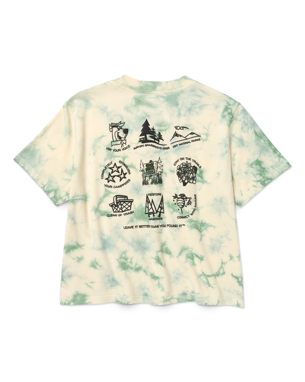Shop Yogi Bear™ x Parks Project Leave It Better™ Boxy Tee Inspired by National Parks | sage-tie-dye