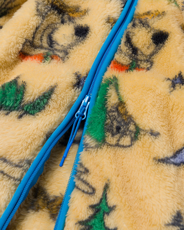 Shop Yogi Bear x Parks Project Shearling Jacket Inspired by National Parks | multi-color