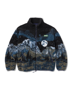 shop yosemite night views full zip high pile fleece inspired by yosemite np