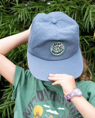 Shop Great Outdoors Youth Hat Inspired by our National Parks | dusty-teal