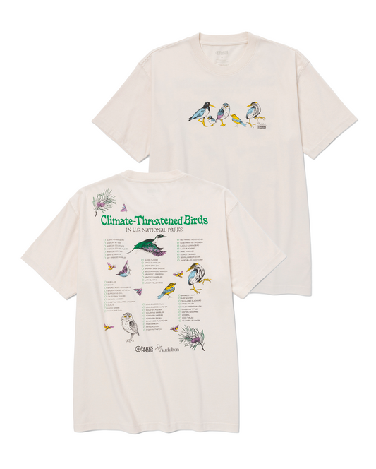Shop Parks Project x Audubon Bird Checklist Tee Inspired by Birds in National Parks