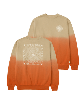 Shop Escape to Nature Ombre Fleece Crew Inspired By National Parks