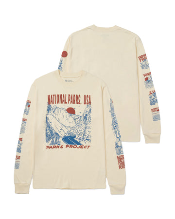 Shop National Parks Puff Print Long Sleeve Tee Inspired by our Parks ...