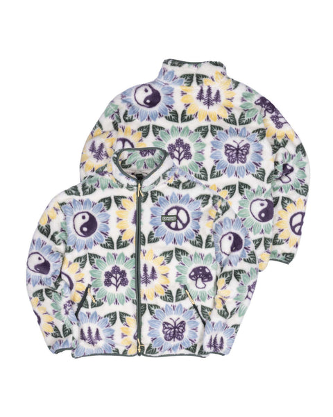 Eco-Friendly Nature In Bloom Faux Shearling Jacket – Parks Project