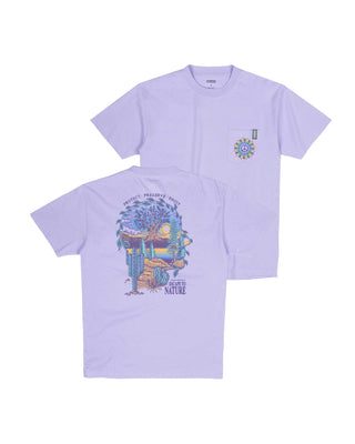 Shop Nature in Mind Pocket Tee Inspired by our National Parks | lilac