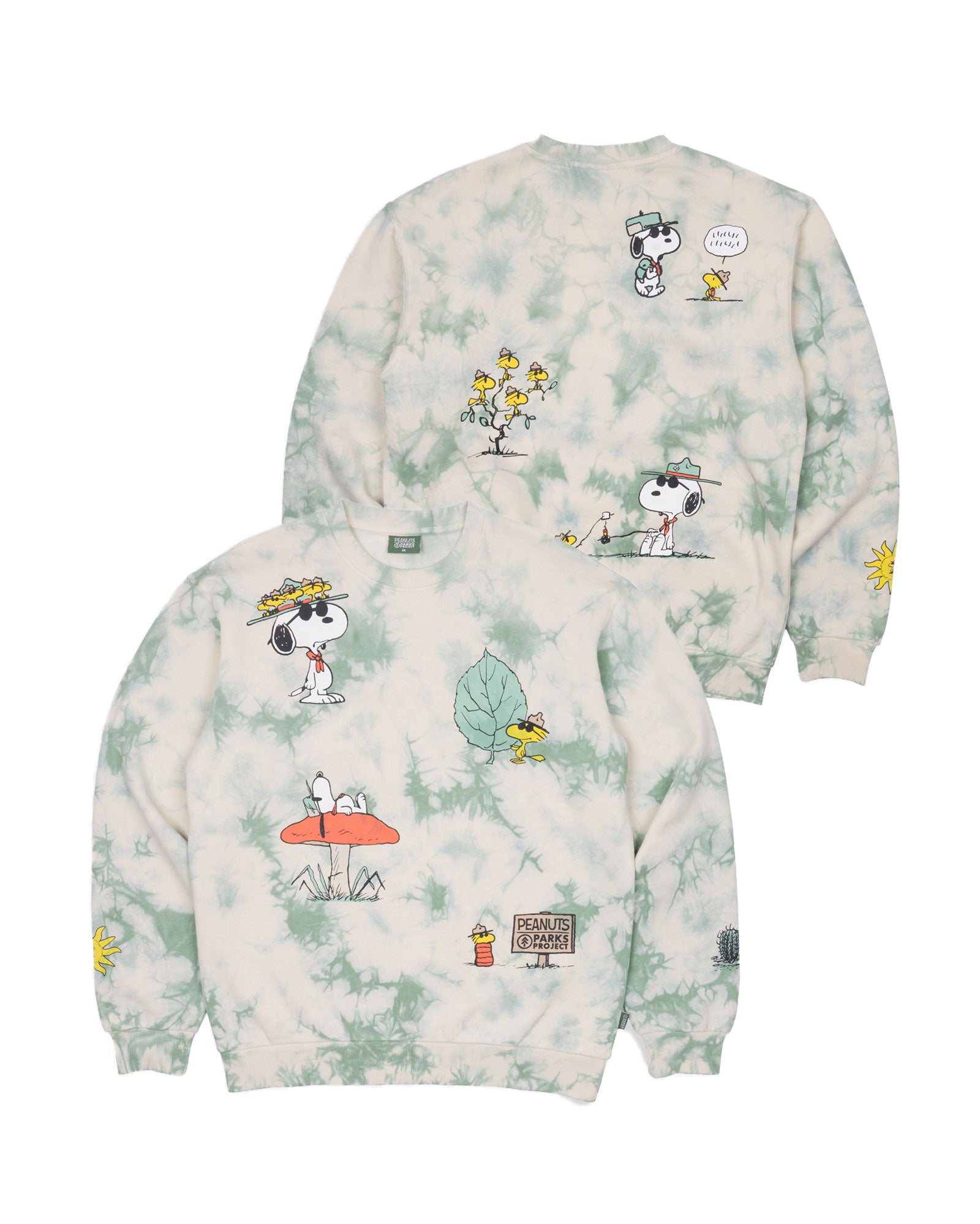 Peanuts x Parks Project Tie Dye Crew