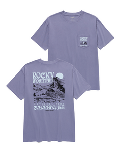 shop rocky mountain puff print pocket tee inspired by rocky mountain np