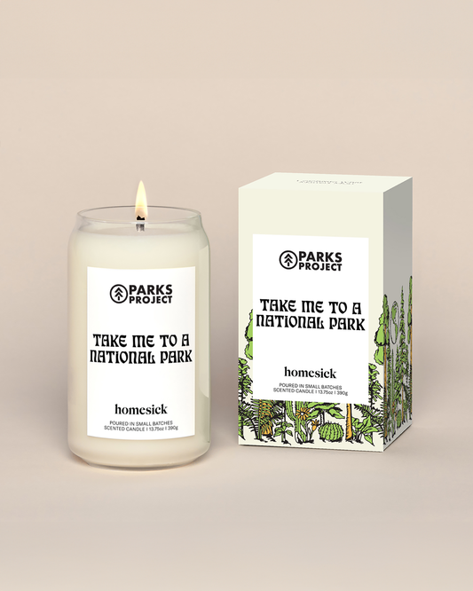 Shop Homesick x Parks Project Take Me to a National Park Candle Inspired by Parks