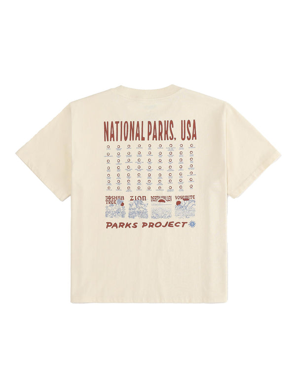 Shop National Parks USA Fill In Boxy Tee Inspired by National Parks | natural