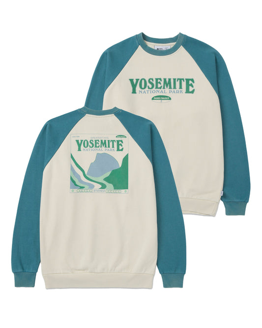 Vintage Style Yosemite Greatest Hits Raglan Crew Inspired By Parks