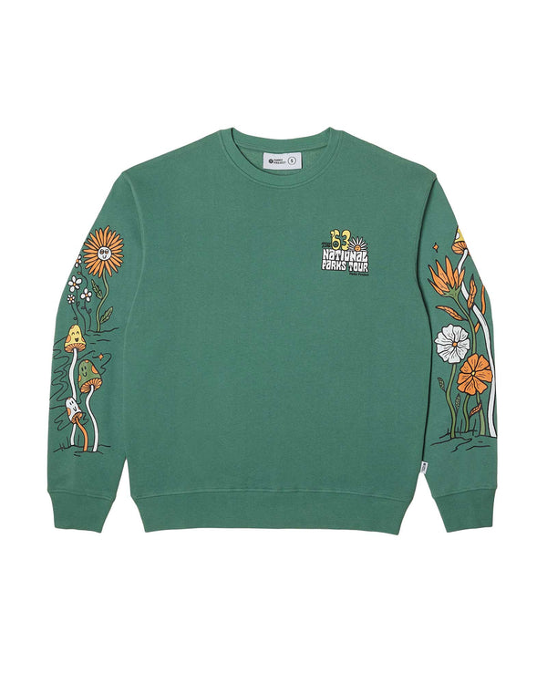 Parks Project | '63 National Parks Crewneck Sweatshirt | National Park Crew | green