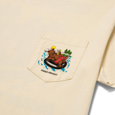 Shop Escape to Nature Bear Float Pocket Tee Inspired by National Parks | natural