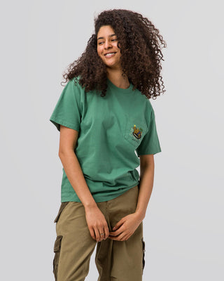 Shop Escape to Nature Bear Float Pocket Tee Inspired by National Parks | sage