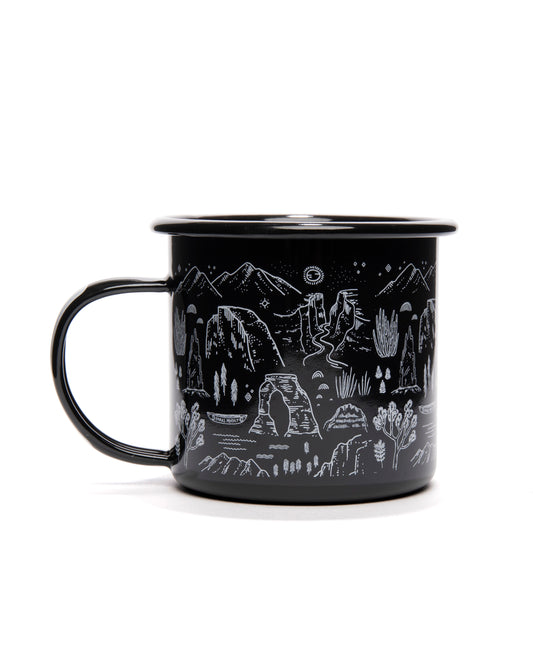Shop National Parks Iconic Enamel Mug Inspired by our Parks
