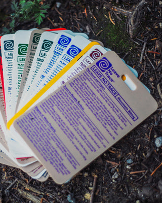 Shop Leave No Trace x Parks Project Outdoor Ethics Cards Inspired by our National Parks | multi-color
