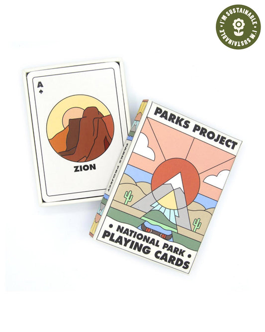 Shop Minimalist Playing Cards Inspired By Our National Parks