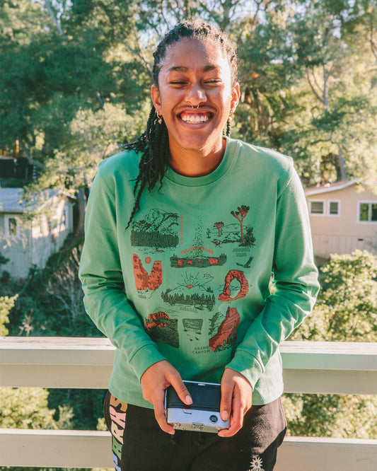 Parks Project | National Park Welcome Boxy Long Sleeve Tee