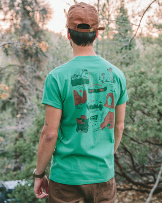 Shop National Park Welcome Pocket Tee Inspired By Our National Parks | sage