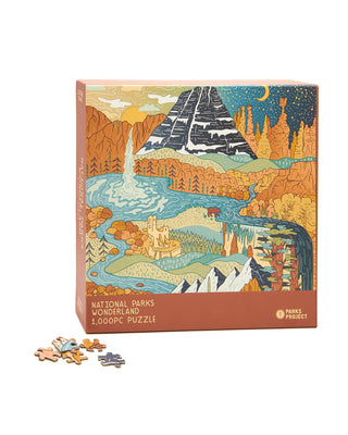 Shop National Parks Wonderland 1000 Piece Puzzle Inspired by our National Parks | multi-color