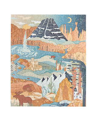 Shop National Parks Wonderland 1000 Piece Puzzle Inspired by our National Parks