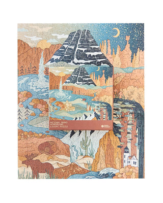 Shop National Parks Wonderland 1000 Piece Puzzle Inspired by our National Parks | multi-color