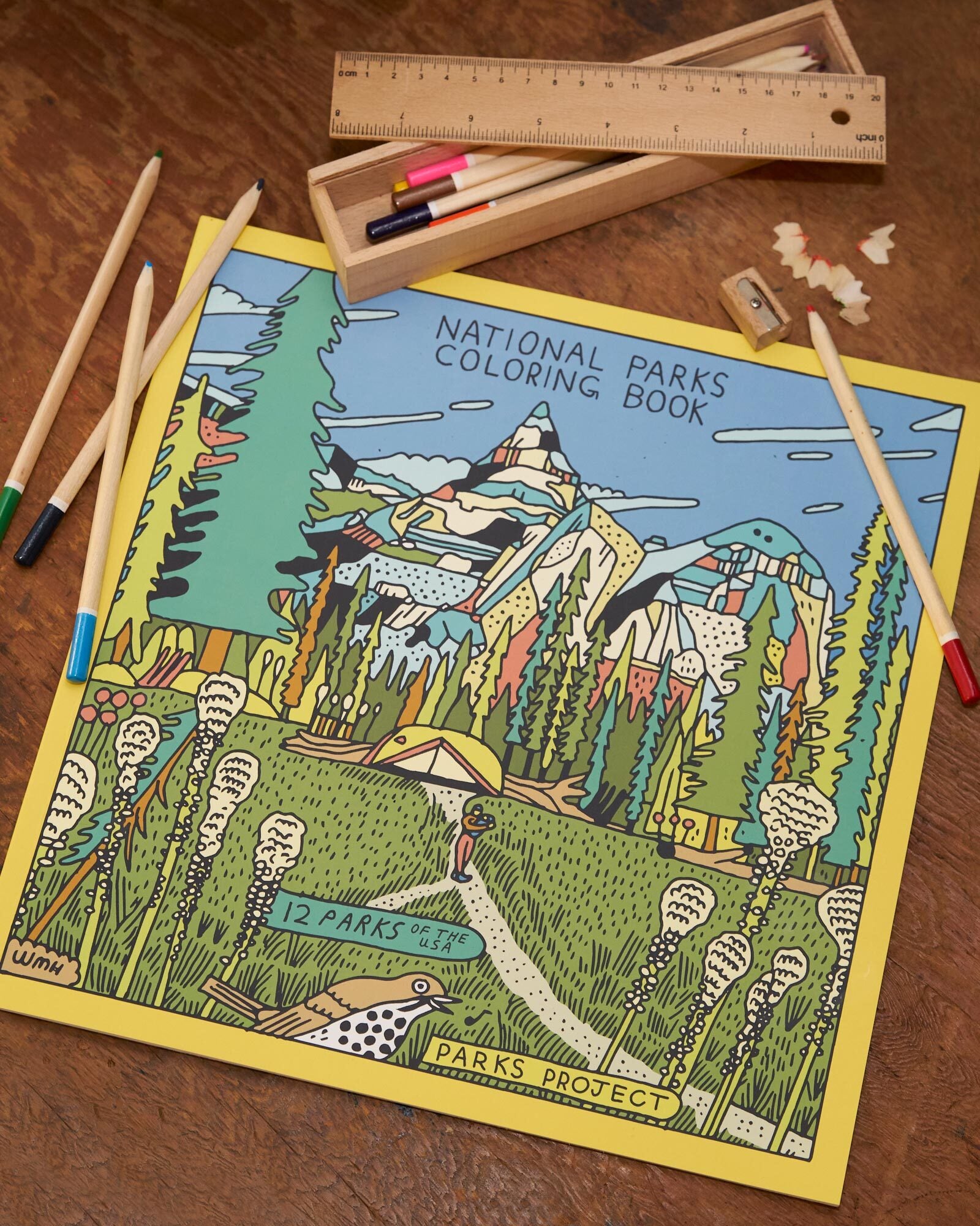 Shop Our National Parks Coloring Book Inspired by our National Parks