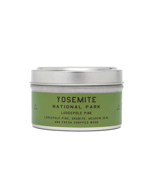 Shop Yosemite Pine Candle Tin Inspired by Yosemite National Park | multi-color