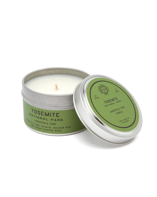 Shop Yosemite Pine Candle Tin Inspired by Yosemite National Park | multi-color