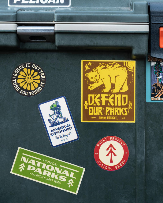 Shop Parks Adventurer Sticker Pack Inspired by our National Parks | multi-color