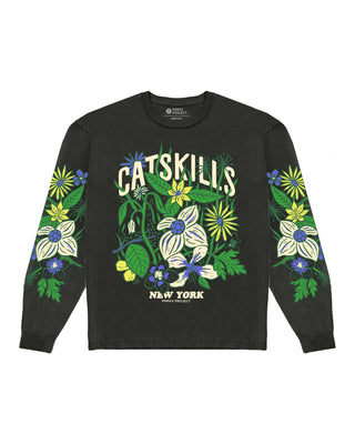 Shop Catskills Flower Patch Long Sleeve Tee Inspired by Catskills Park 
