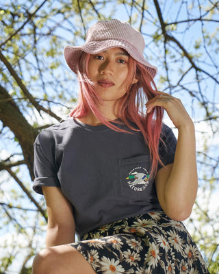 Shop Prospect Park Alliance x Parks Project Nature Club Pocket Tee Inspired by Prospect Park | graphite