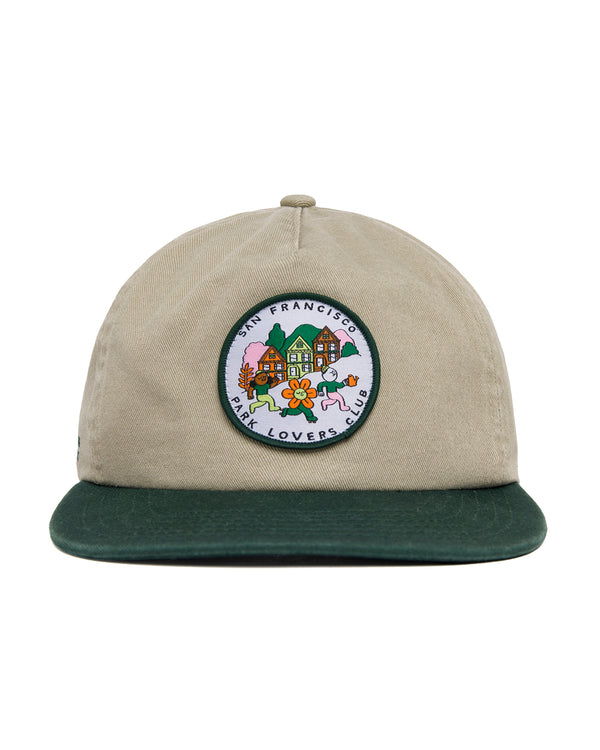 Shop San Francisco Parks Alliance Park Lovers Club Hat Inspired by SF | khaki