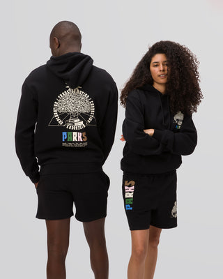 Shop Tree of Knowledge Fleece Short Inspired by our National Parks | black