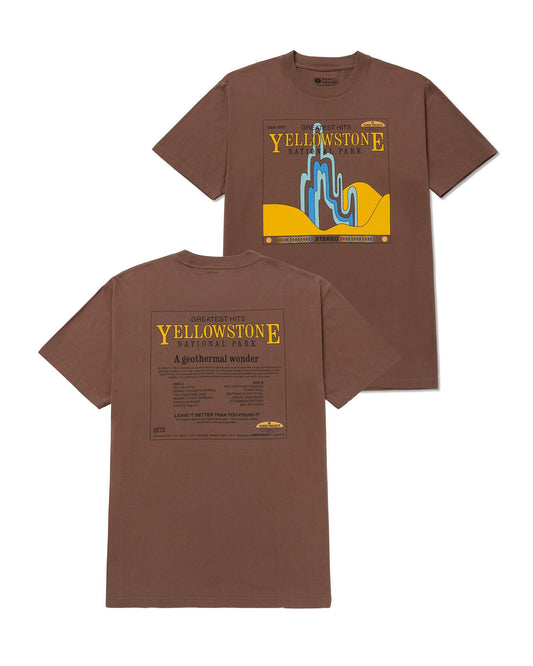 Shop Yellowstone's Greatest Hits Tee Inspired by Yellowstone National Park