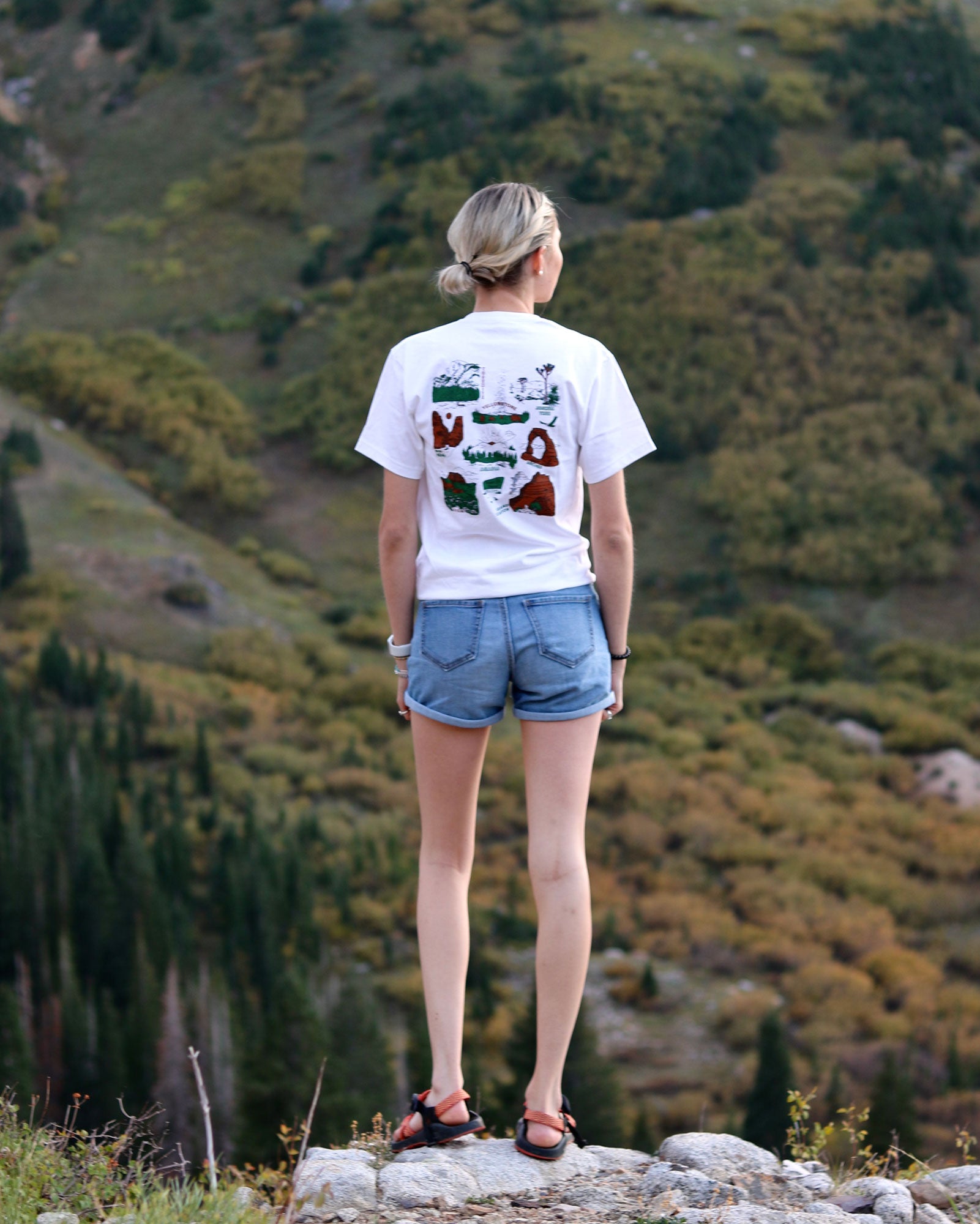 National Park Welcome Tee | Parks Project | National Park GiftShop National Park Welcome Tee Inspired by Our National Parks | white